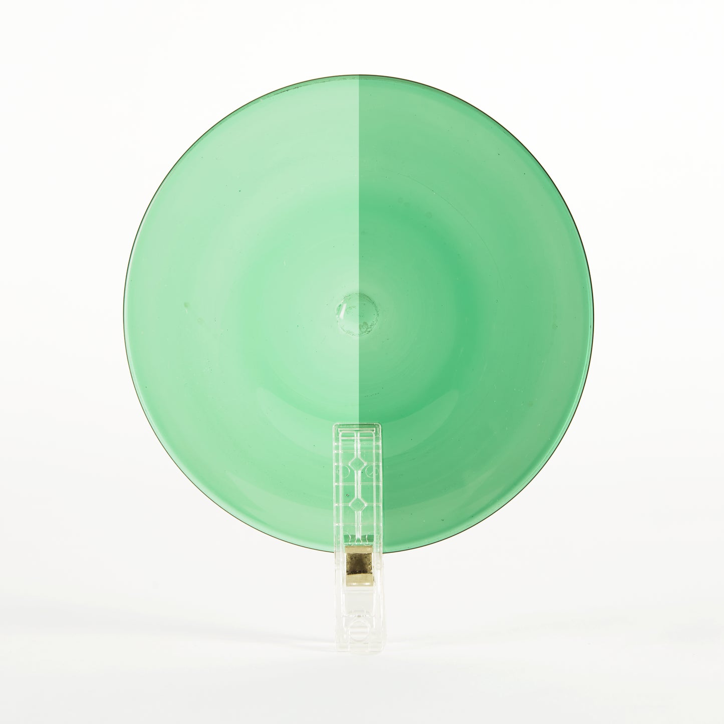 Traditional Handblown Roundel, Dark Green (Dark)