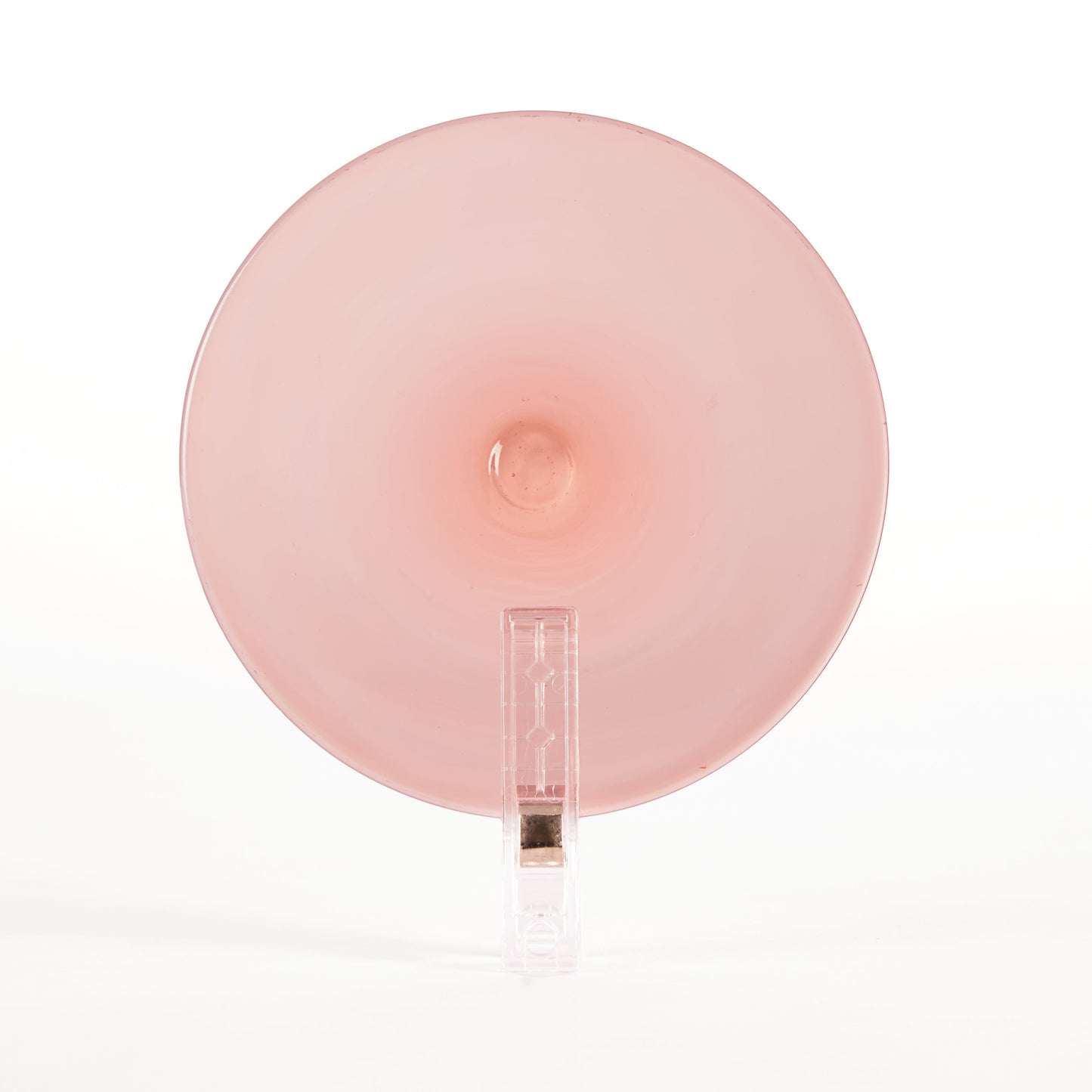 Traditional Handblown Roundel, Morning Red (Light)