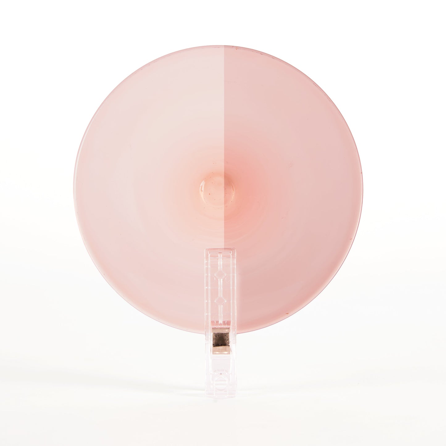 Traditional Handblown Glass Roundel, Morning Red (Light), 100mm, (10cm)