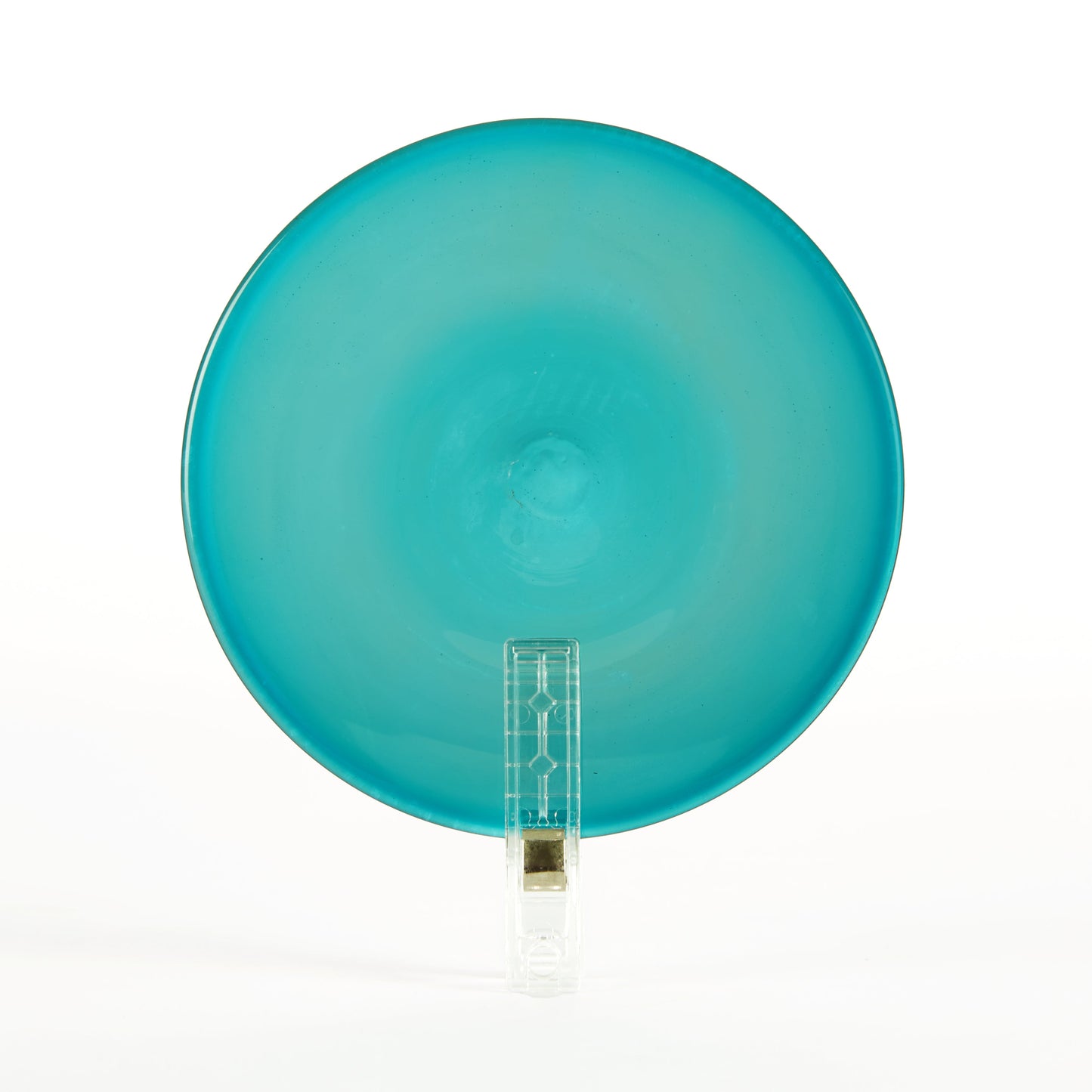 Traditional Handblown Roundel, Teal (Dark)