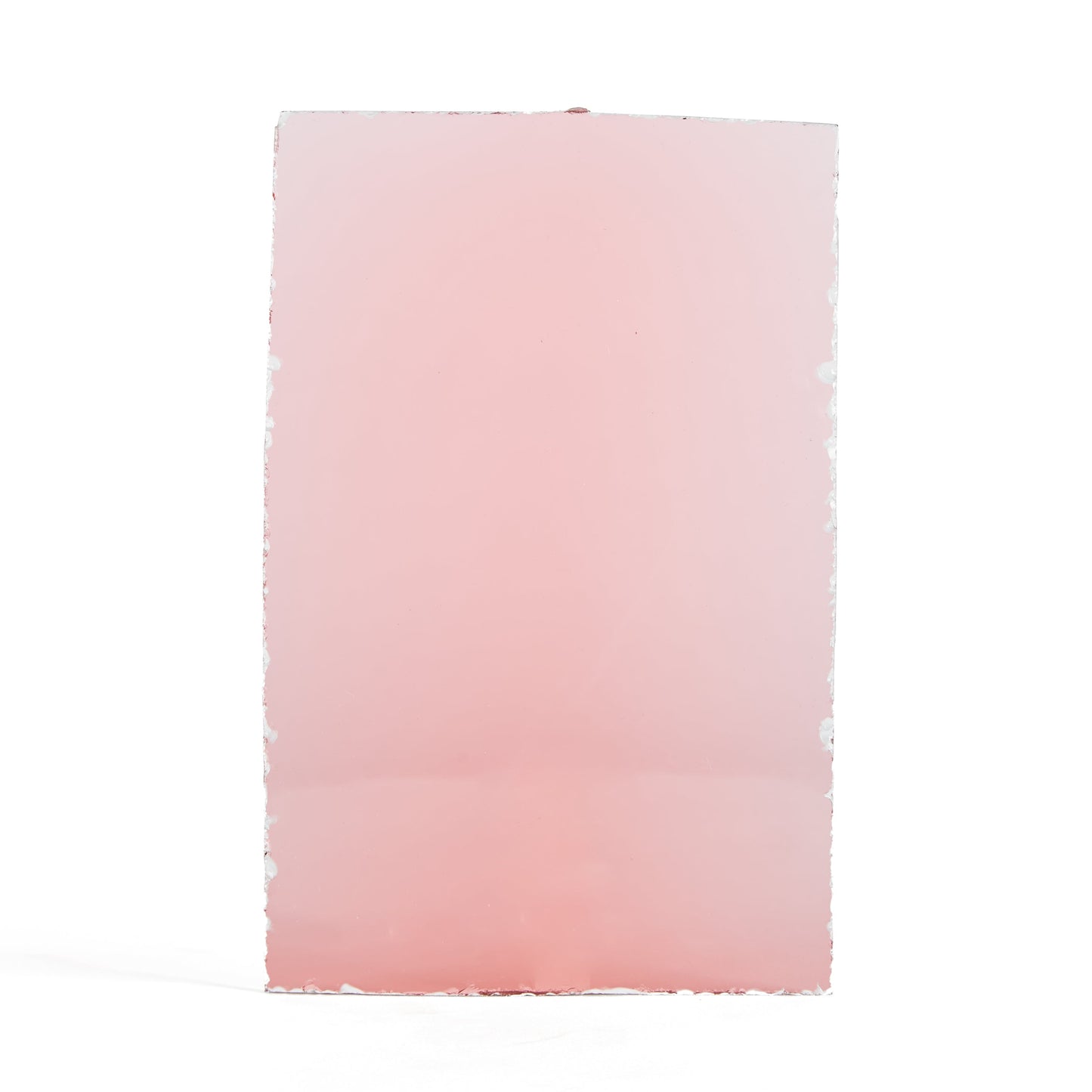 Plain Pink Norman Slab Glass Pane