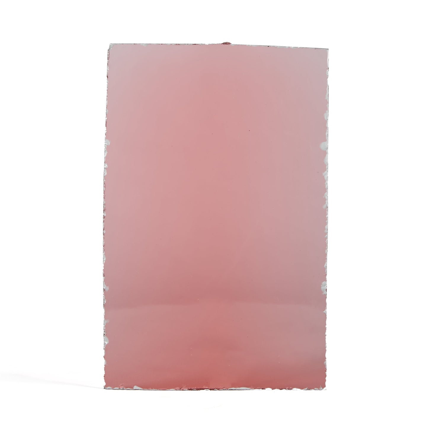 Plain Pink Norman Slab Glass Pane