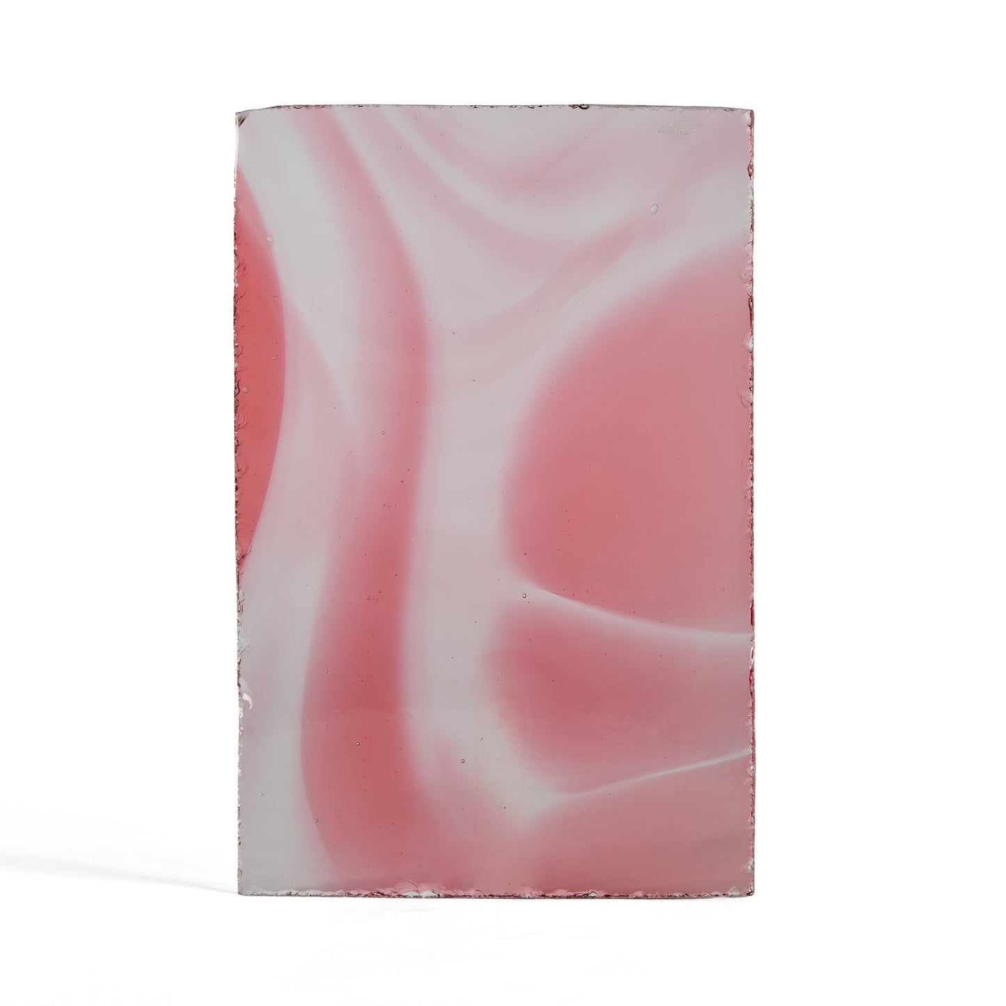 Streaky Pink Norman Slab Glass Pane
