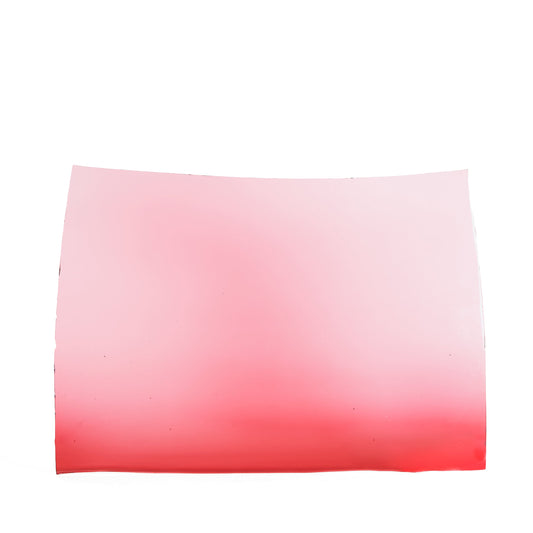 Flashed Gold Pink Mouthblown Flat Stained Glass