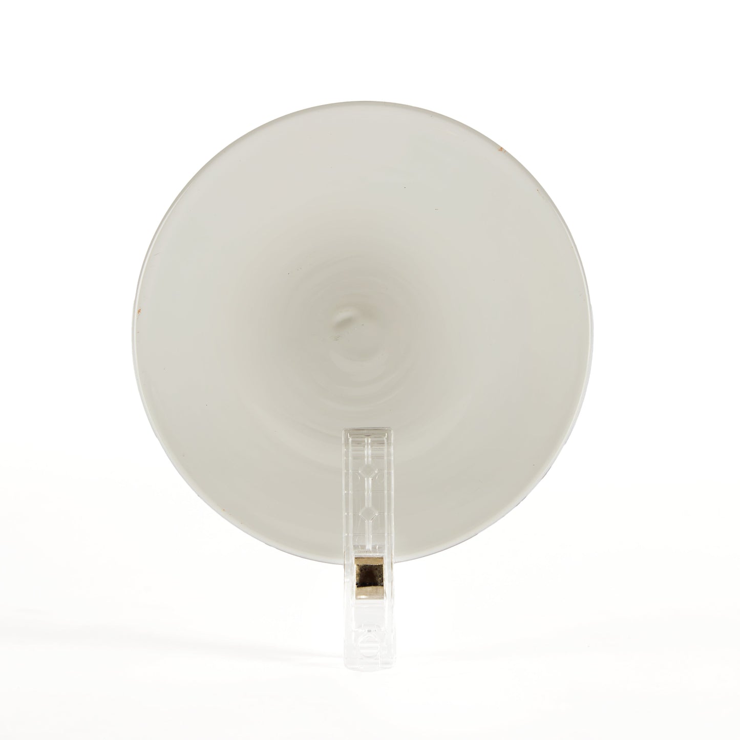 Traditional Handblown Roundel, Clear