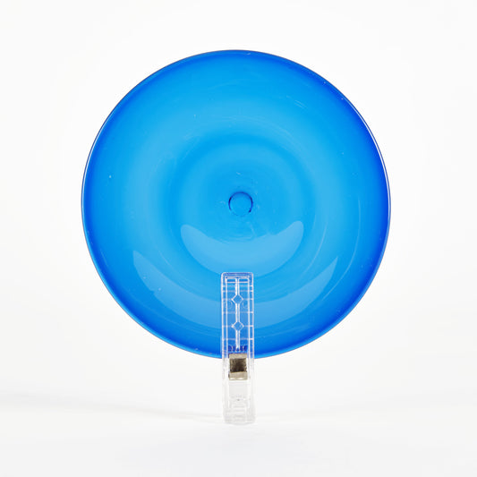 Traditional Handblown Glass Roundel, Dark Blue (Dark), 80mm, (8cm)