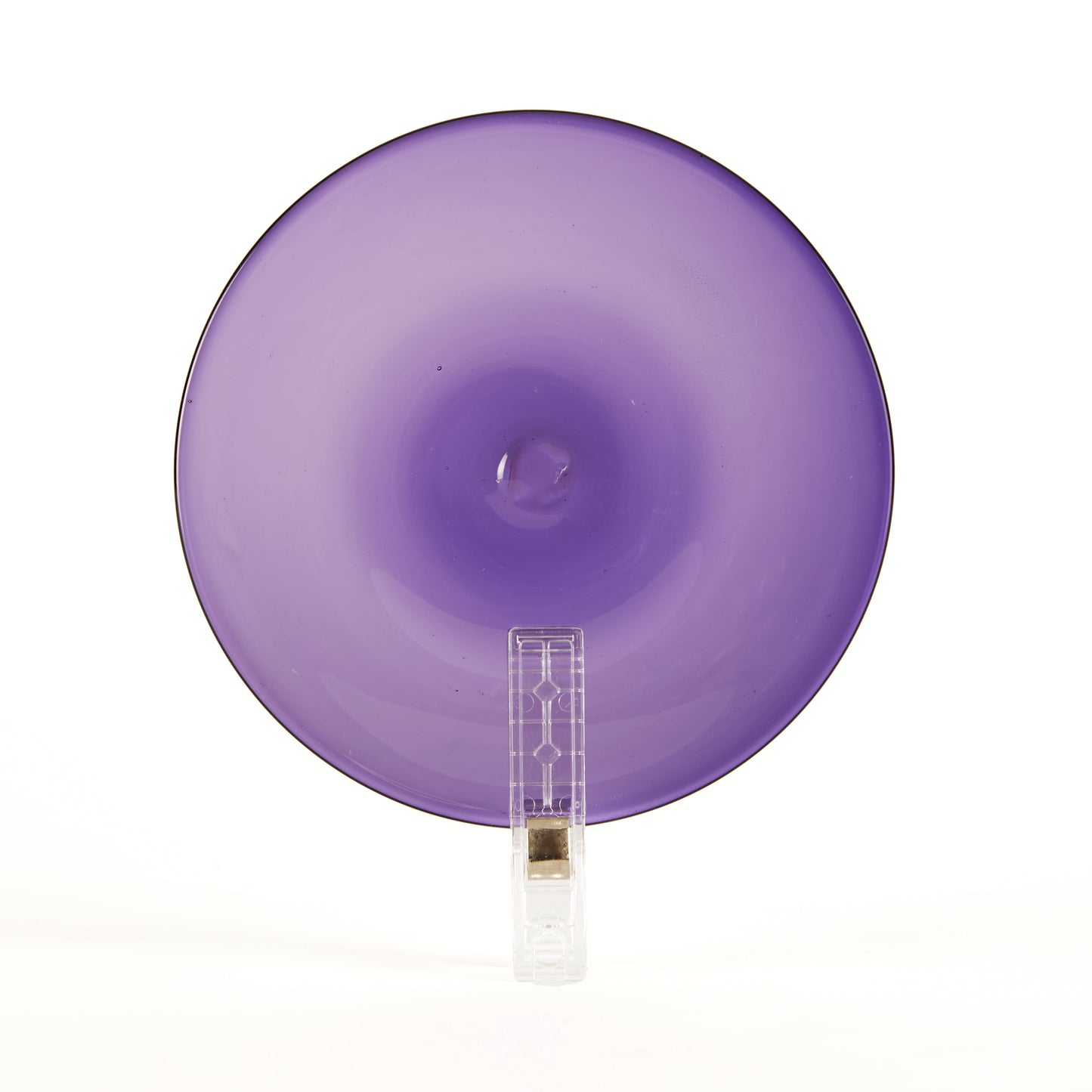 Traditional Handblown Roundel, Hyacinth (Dark)