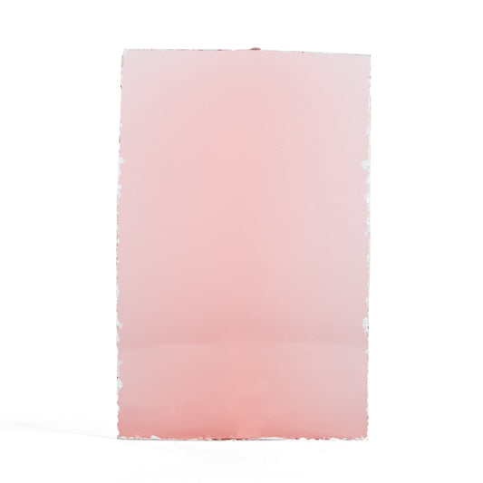 Plain Pink Norman  Slab Glass Pane