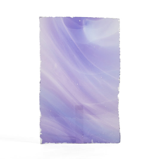 Streaky Purple Norman Slab Glass Pane