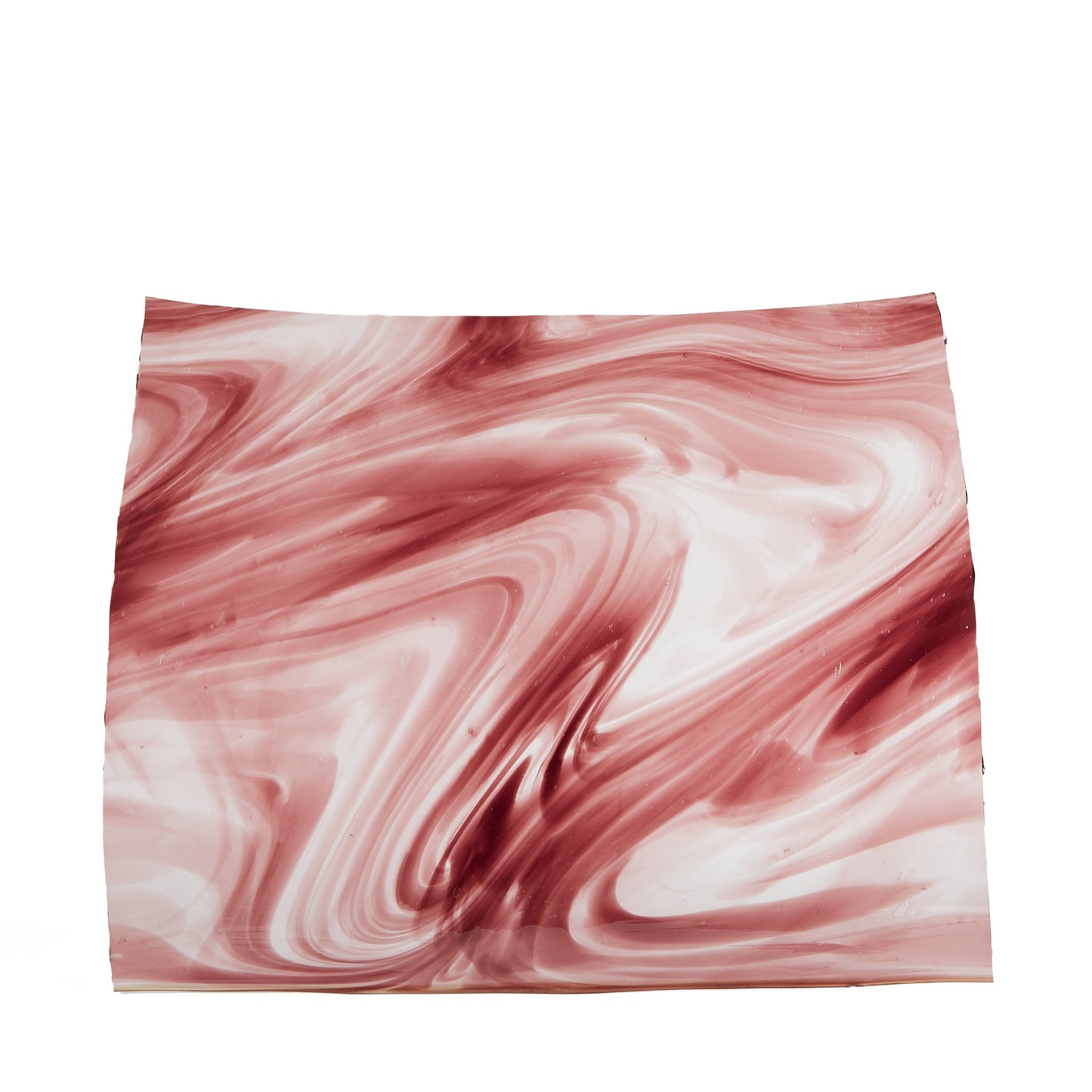 Streaky Violet Mouthblown Flat Stained Glass